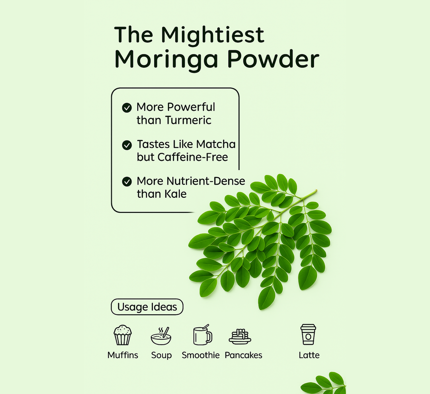 Pure Organic Moringa Powder