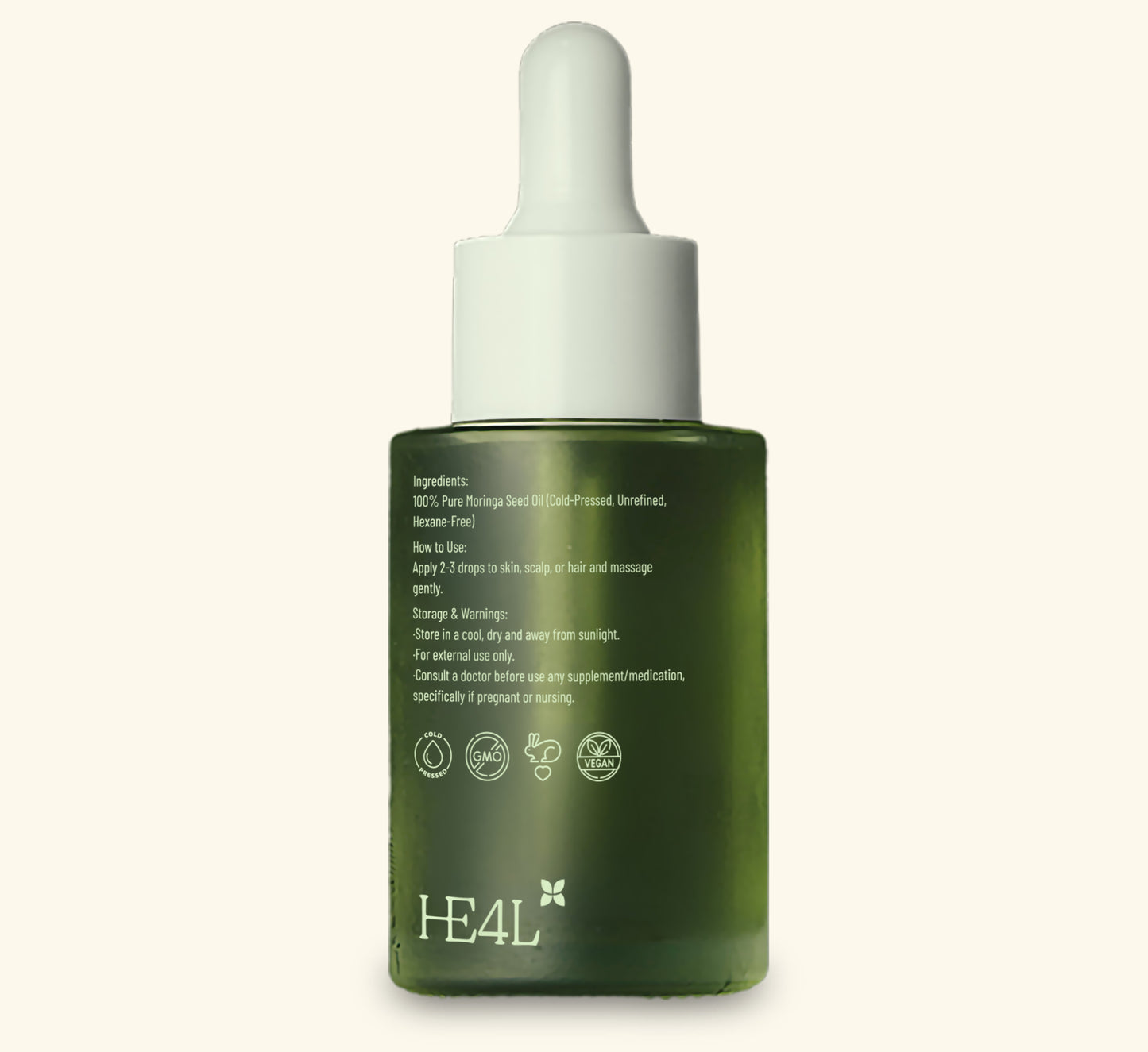 Pure Organic Moringa Seed Oil