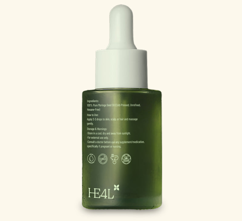 Pure Organic Moringa Seed Oil